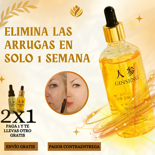 Serum rejuvenecedor Ginseng 2x1