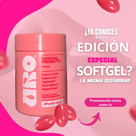 UROProbióticos ÍNTIMOS para la MUJER SOFTGEL
